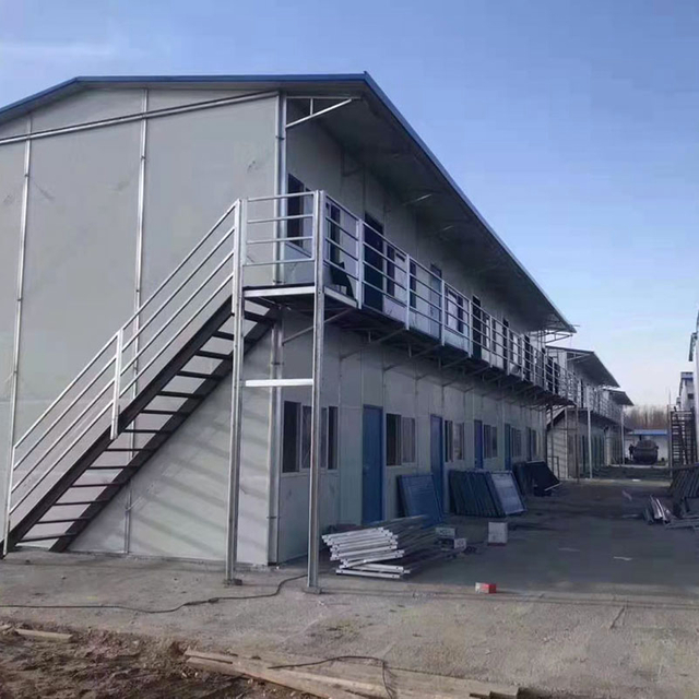 معسكر عمال المباني الجاهزة ذات الهيكل الفولاذي الخفيف